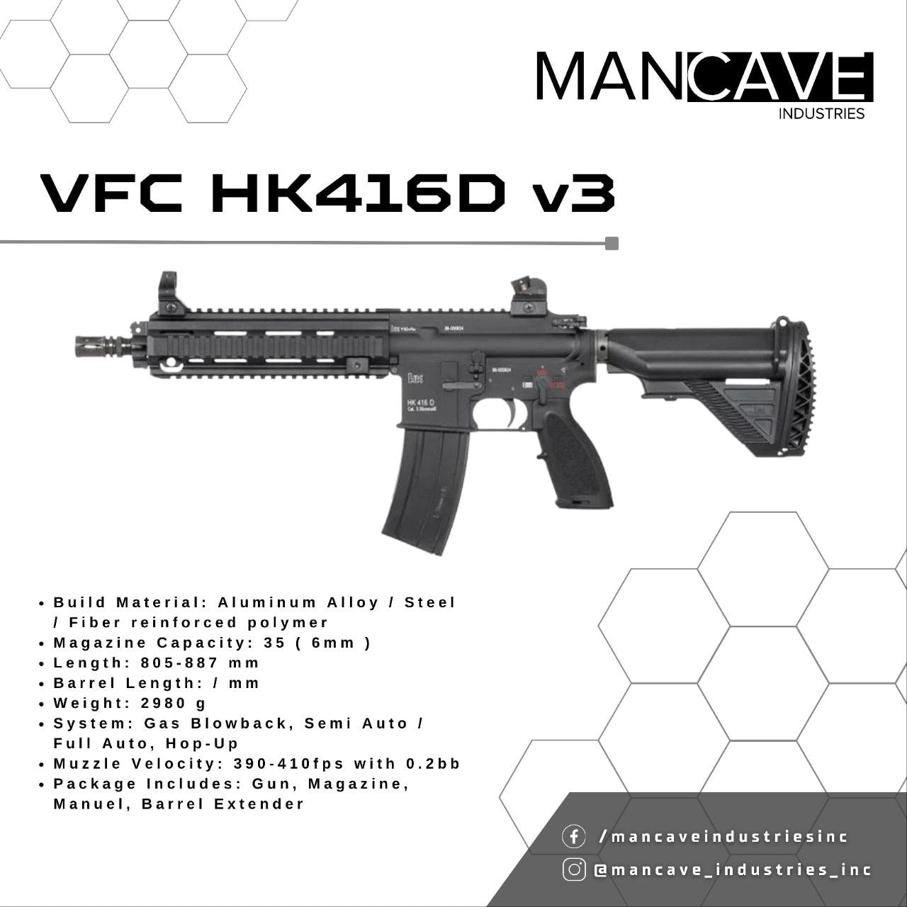 VFC HK416D – Mancaveindustries