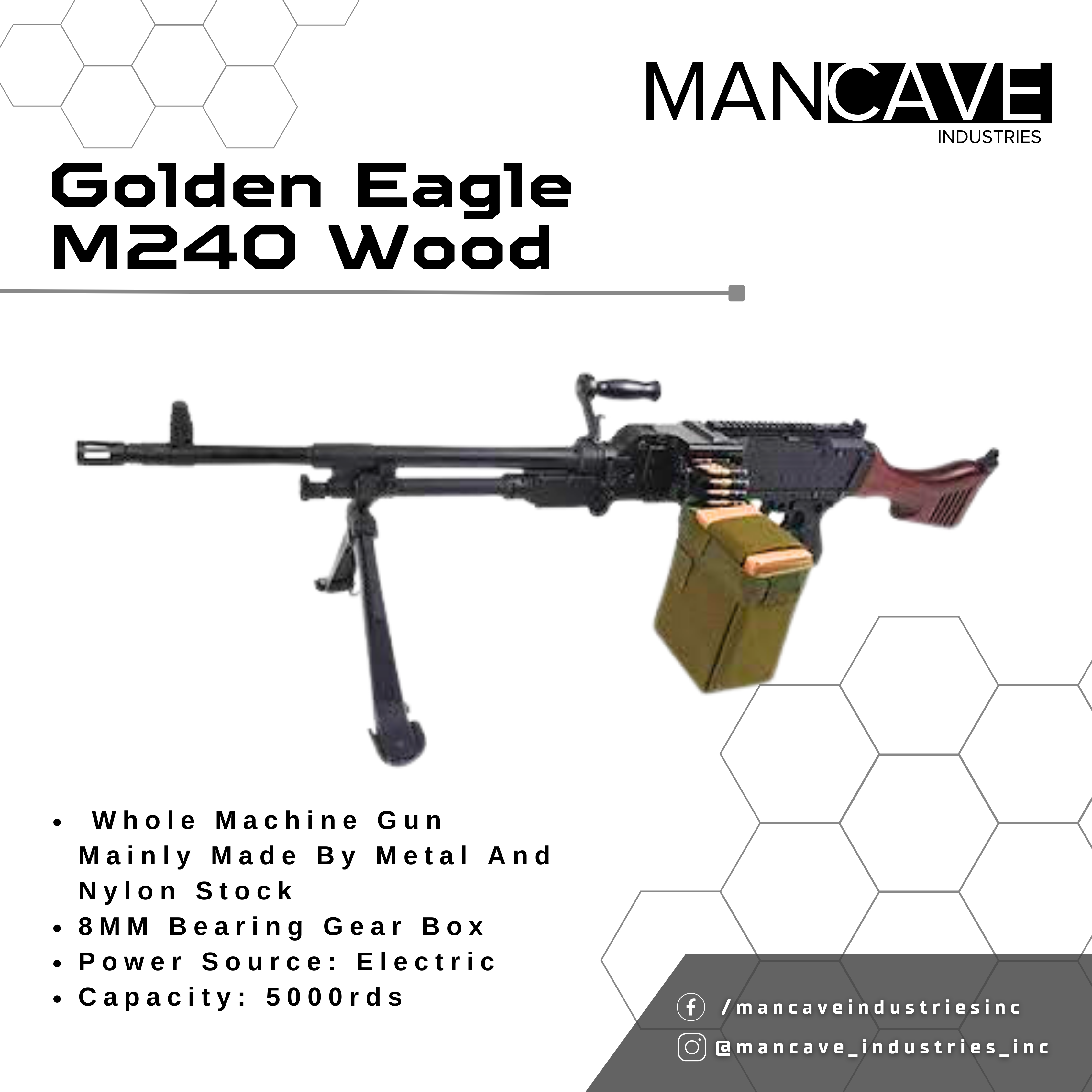 Golden Eagle M240 – Mancaveindustries