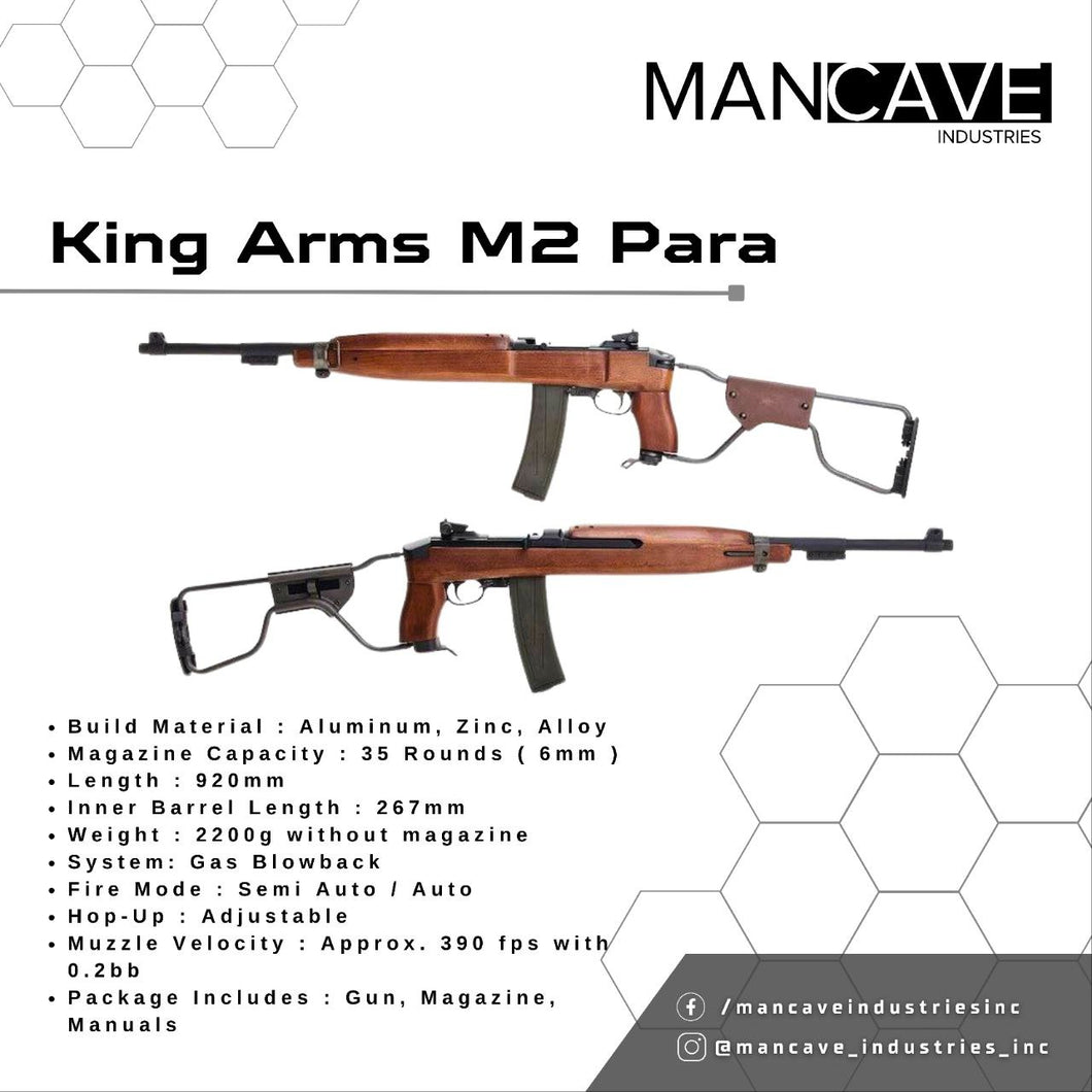 King Arms M2 Paratrooper