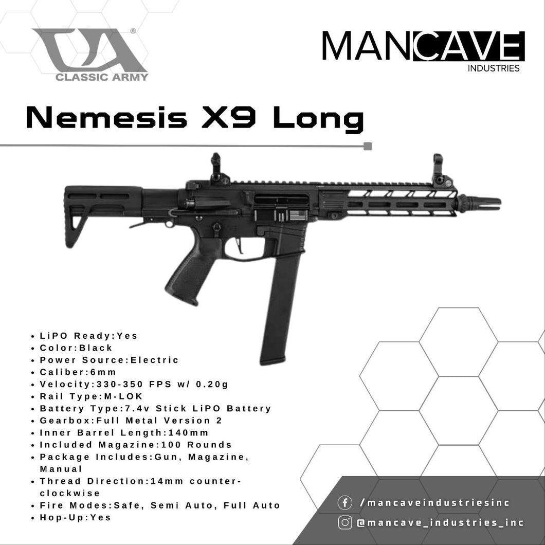 Classic Army Nemesis X9 Long