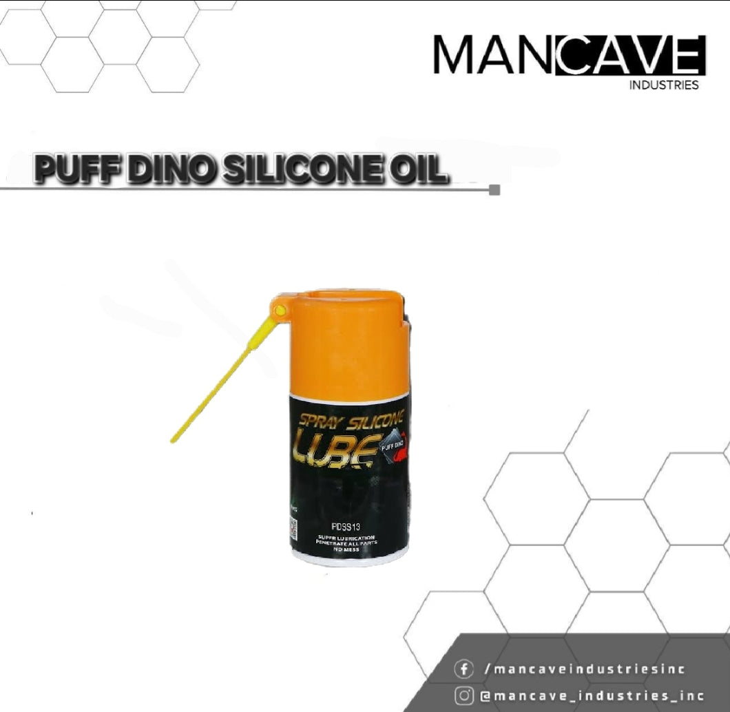 Puff Dino Silicone Oil